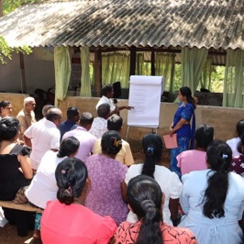 Community Capacity Building and CBDRM Plan Validation Workshops Conducted in Madawachchiya